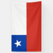 Patriotische Chile-Flagge Chiles Banner (Vertikal)