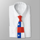 Patriotische Chile-Flagge Chiles Krawatte (Gebunden)