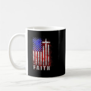 Patriotische Christliche Glaube Liebe Jesus amerik Kaffeetasse