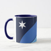 Patriotische Combo-Tasse mit der Flagge von Kolumb Tasse (Links)