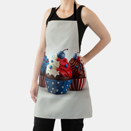 Patriotische Cupcakes Schürze (InSitu)