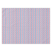 Patriotische Demokrat-Esel-Streifen 2016 Tischdecke (Vorderseite (Horizontal))