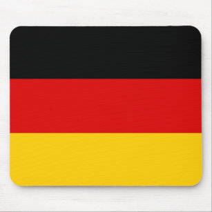 Patriotische Deutsche Flagge Mousepad