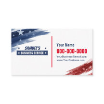 Patriotische Doppelseiten-Karten für kleine Untern