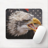 Patriotische Eagle-Bild-Mausunterlage Mousepad (Mit Mouse)