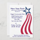 Patriotische Einladung (Rückseite)