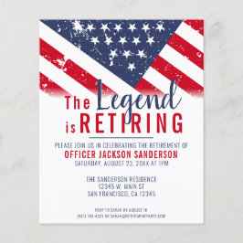 Patriotische Einladung der Haushaltspolizei Flyer