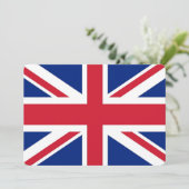 Patriotische Einladungen unter der Flagge des Vere (Stehend Vorderseite)