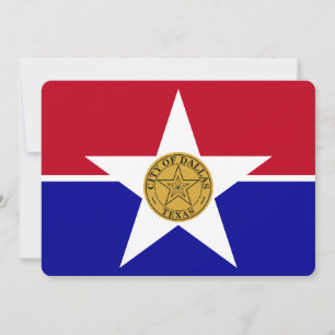 Patriotische Einladungen unter der Flagge von Dall