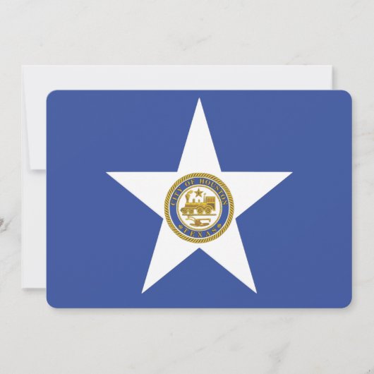 Patriotische Einladungen unter der Flagge von Hous (Vorderseite)