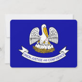 Patriotische Einladungen unter der Flagge von Loui (Rückseite)