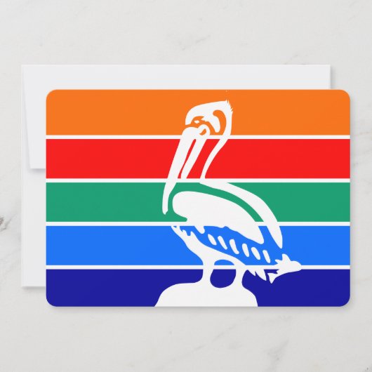 Patriotische Einladungen unter der Flagge von St.  (Vorderseite)