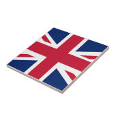 Patriotische englische Flagge Fliese (Seite)