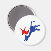 Patriotische Esel Magnet (Vorderseite/Rückseite)