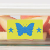 Patriotische Etiketten mit der Flagge von Bady Bas (Befestigt)