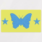 Patriotische Etiketten mit der Flagge von Bady Bas (Design 2)