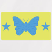 Patriotische Etiketten mit der Flagge von Bady Bas (Design 1)