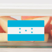 Patriotische Etiketten mit der Flagge von Honduras (Befestigt)
