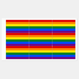 Patriotische Etiketten mit der Flagge von LGBT