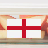 Patriotische Etiketten mit Flagge von England (Befestigt)