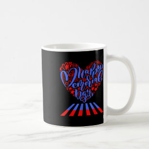 Patriotische Fahnen Männer zum Gedenktag Kaffeetasse