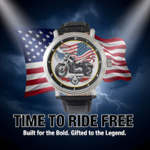 Patriotische Fahrt, American Flag Watch.