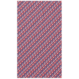 Patriotische Farben 4. Juli Tischdecke