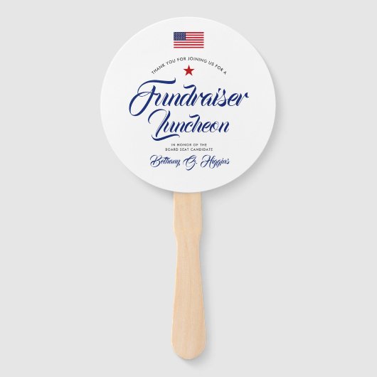 Patriotische Farben als politisch | Set von Fans Fächer (Vorderseite)