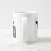 Patriotische Farm - Kuh Jumbo-Tasse (Rückseite)