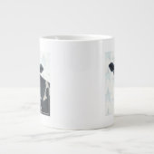 Patriotische Farm - Kuh Jumbo-Tasse (Vorderseite)