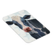 Patriotische Farm - Kuh Magnet (Rechte Seite)