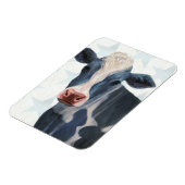 Patriotische Farm - Kuh Magnet (Linke Seite)