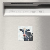 Patriotische Farm - Kuh Magnet (In Situ (Geschirrspüler))