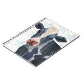 Patriotische Farm - Kuh Notizblock (Linke Seite)