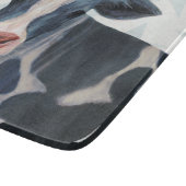 Patriotische Farm - Kuh Schneidebrett (Ecke)