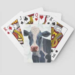 Patriotische Farm - Kuh Spielkarten