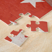 Patriotische Farm - Schwein Puzzle (Seite)