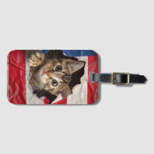 Patriotische Feier Gepäckanhänger (Vorderseite (Horizontal))