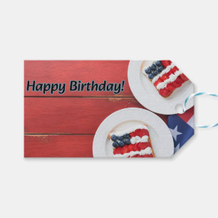 Patriotische Feier Geschenkanhänger