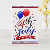 Patriotische Feier Karte (Gelbe Blume)