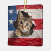 Patriotische Feier Keramikornament (Links)