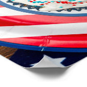 Patriotische Feier Poster (Ecke)