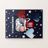 Patriotische Feier Puzzle (Horizontal)