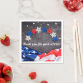 Patriotische Feier Serviette (Beispiel)