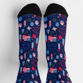 Patriotische Feier Socken (Oben)