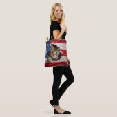Patriotische Feier Tasche (Am Model)