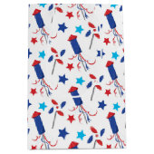 Patriotische Feuerwehr Mittlere Geschenktüte (Vorderseite)