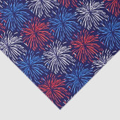 Patriotische Feuerwerke Seidenpapier (Ausschnitt)