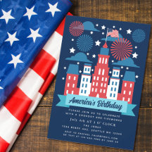 Patriotische Feuerwerkskörper 4. Juli Keksladen