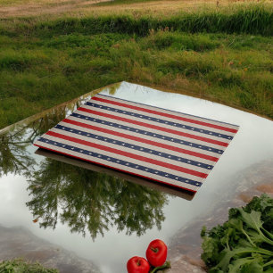 Patriotische Flag-Stilstreifen Schneidebrett